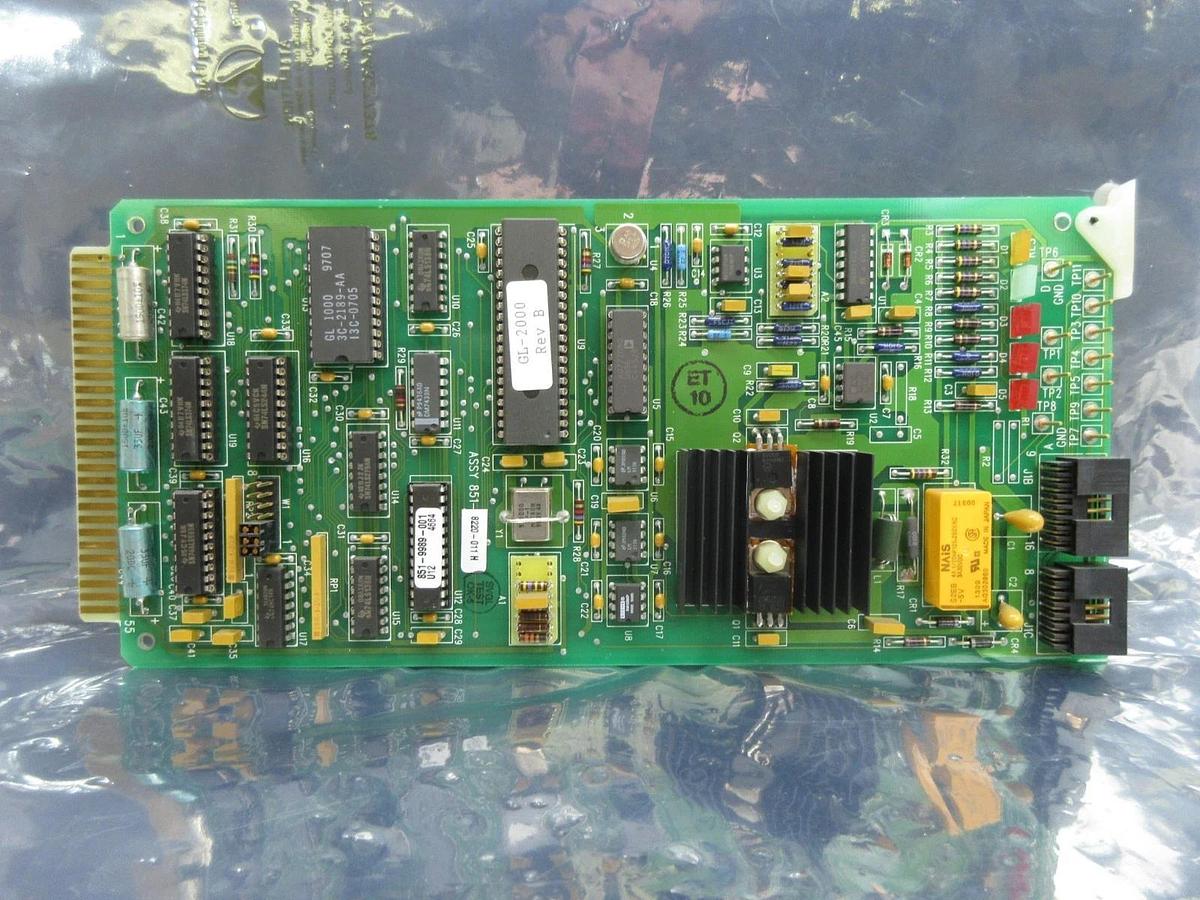 Used SVG Silicon Valley Group 851-8220-011 Processor PCB Card Rev. H ASML 90S Used