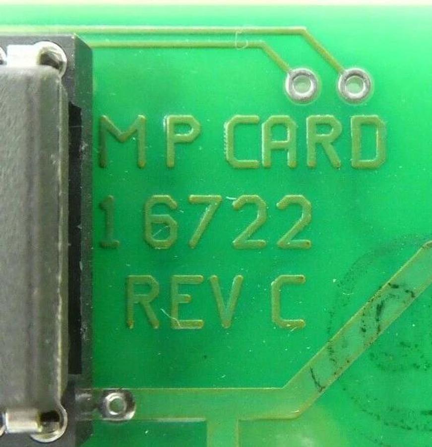 Used Varian Semiconductor Equipment VSEA 16722 MP PCB Card Rev. C Working Surplus