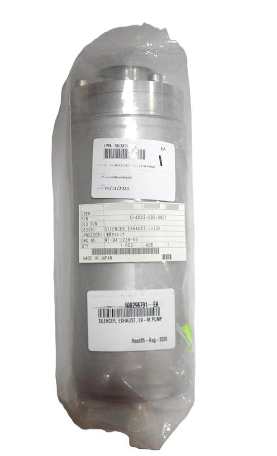 Used Ebara Technologies C-4003-003-0001 EV-M Exhaust Silencer IPN 500298791 New