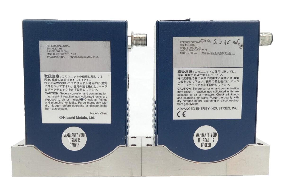 Used Aera PI-98 Series Mass Flow Controller MFC Reseller Lot of 9 Working Surplus