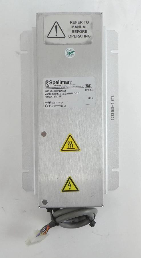 Used Spellman MX8PN24/621 Power Supply AB Sciex Lot of 2 Working