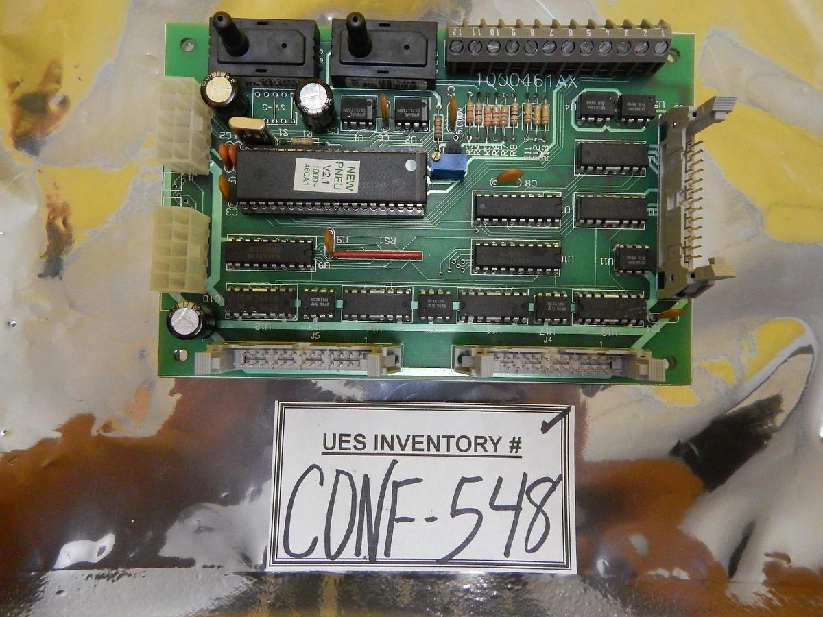 Used SSEC Solid State Equipment 1000461AX Pneumatic Control PCB 1000-462A1 Working