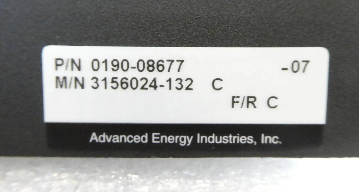 Used PDX 900-2V AE Advanced Energy 3156024-132 LF RF Generator Spare Surplus
