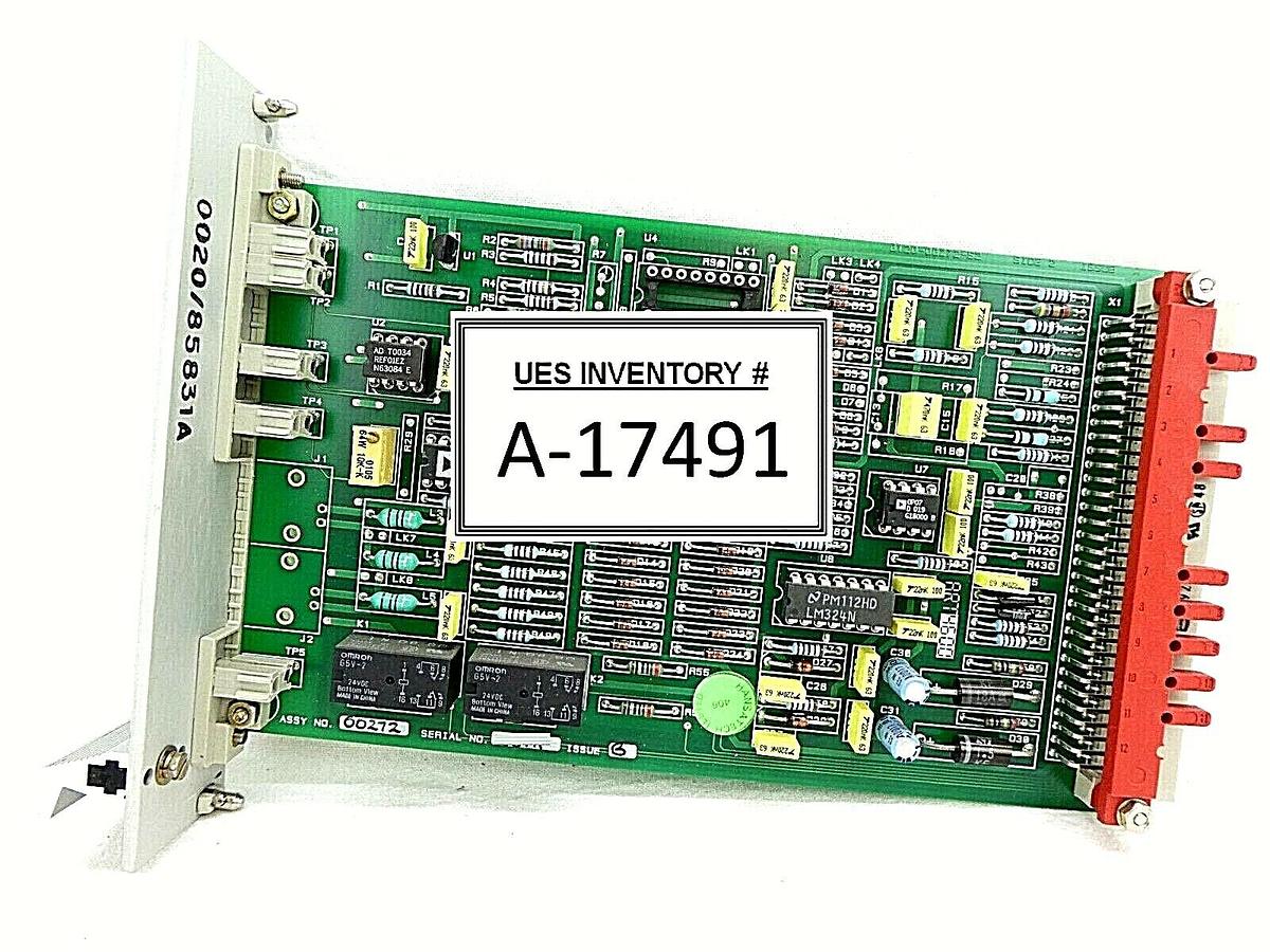 Used AMAT Applied Materials 00272 Vendor Interface A Mag Card PCB Working Surplus