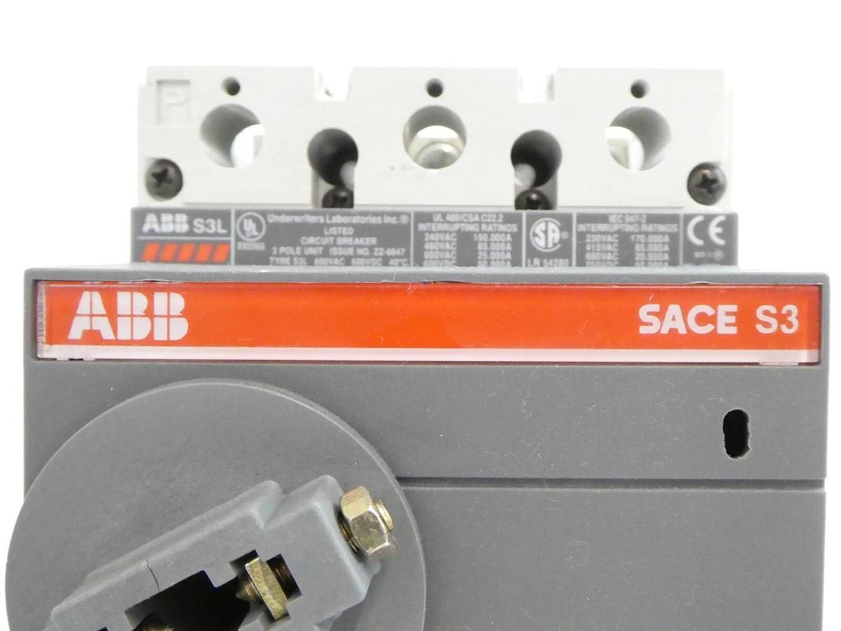 Used Allen-Bradley AA00312387 Circuit Breaker Disconnect SACE S3 Working Spare