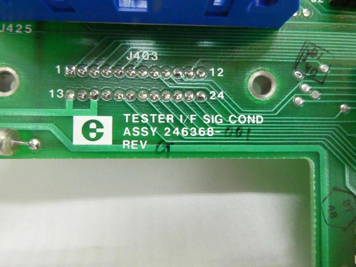Used Electroglas 246368-001 Tester I/F Signal Conditioner PCB Card 4085X Working