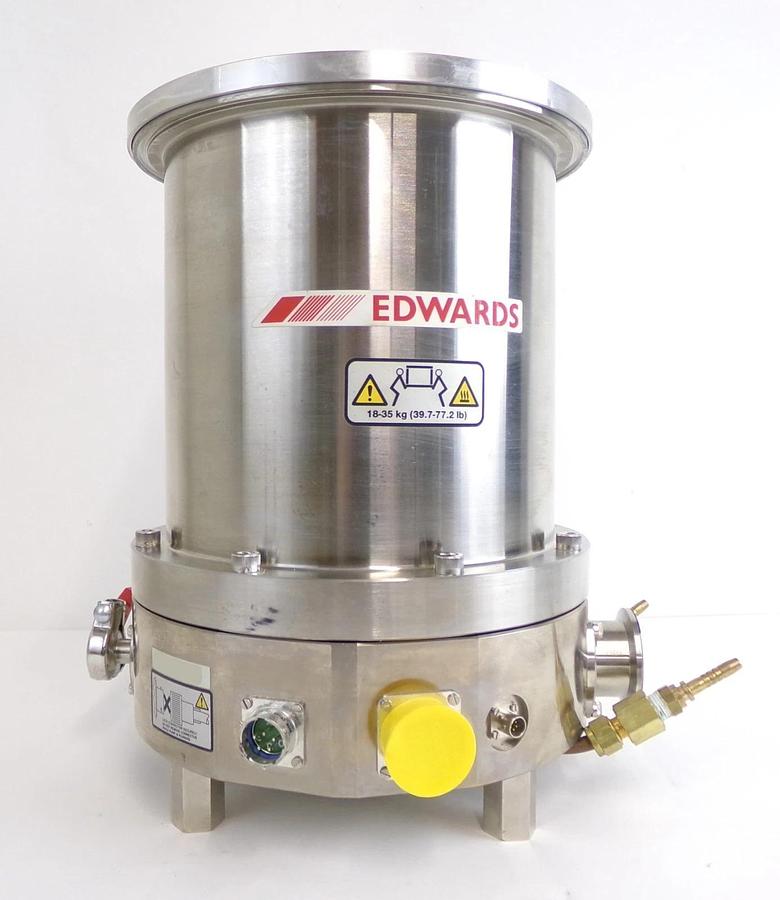 Used STP-H1000C Edwards B749-51-000 Turbomolecular Pump ISO200K Working Surplus