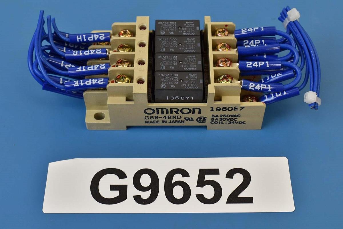 Used Omron G6B-4BND Relay Terminal Block