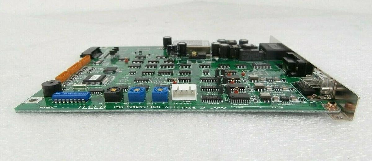 Used NEC YSD-E00022-001-A LCD Display Panel PCB TCLCD TEL Tokyo Electron P-8 Working