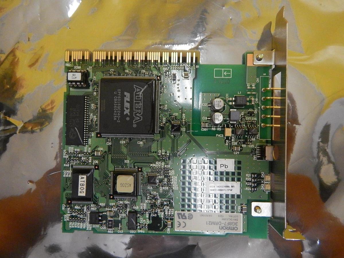 Used Omron 3G8F7-DRM21-1PbF PCI Bus DeviceNet Board PCB 3G8F7-DRM21 Used Working