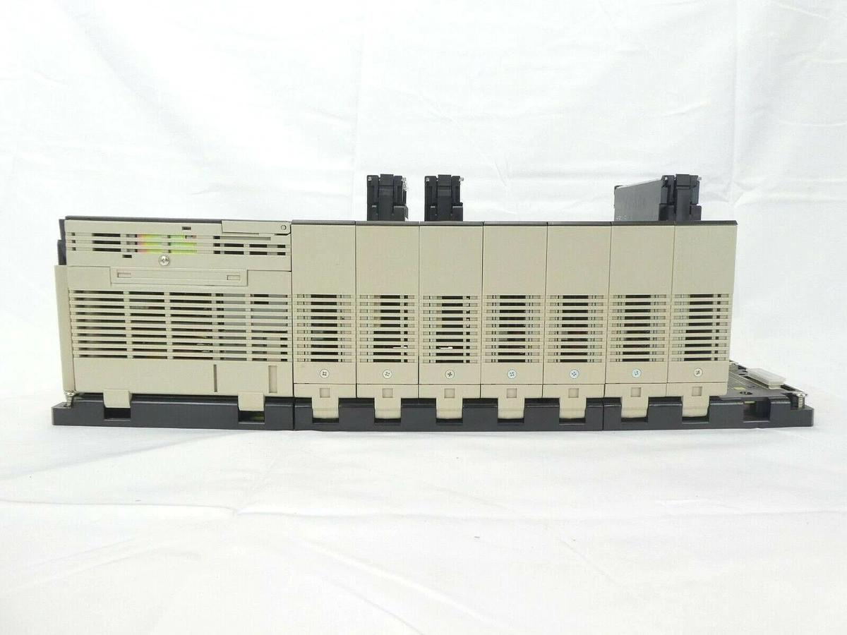 Used Omron C200H Programmable Logic Controller PLC Sysmac Microbar Trackmate Working