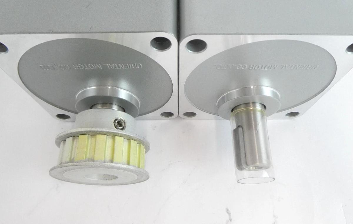 Used Oriental Motor BLM5120HP-GFV Motor W/Gear Head GFV5G10S Lot of 2 Working Spare