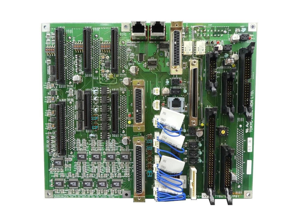 Used TEL Tokyo Electron 3D81-000036-V2 Interface PCB TYB61E-1/PS1 Working Surplus