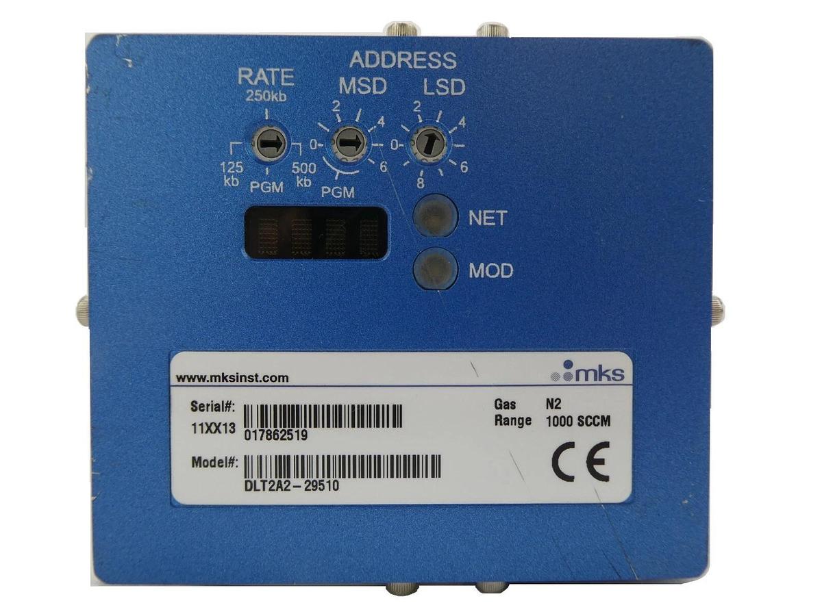 Used MKS Instruments DLT2A2-29510 Flow Ratio Controller DELTA II Working Surplus