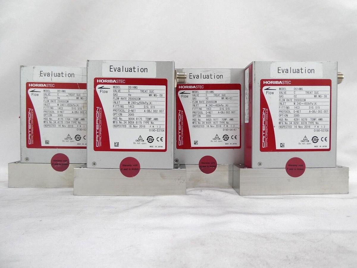 Used Horiba STEC D514MG Mass Flow Controller MFC Reseller Lot of 12 Working