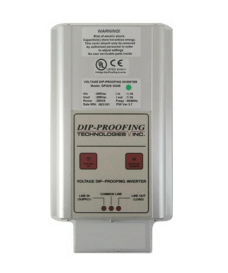 DIP Proofing Technologies DPI52S 25208 Voltage Dip-Proofing Inverter New Spare