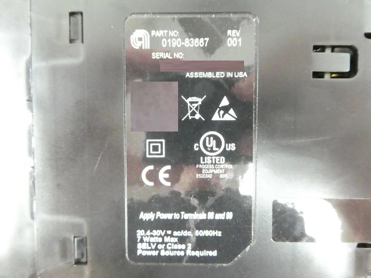 Used AMAT Applied Materials 0190-83667 PLC Programmable Logic Controller Working