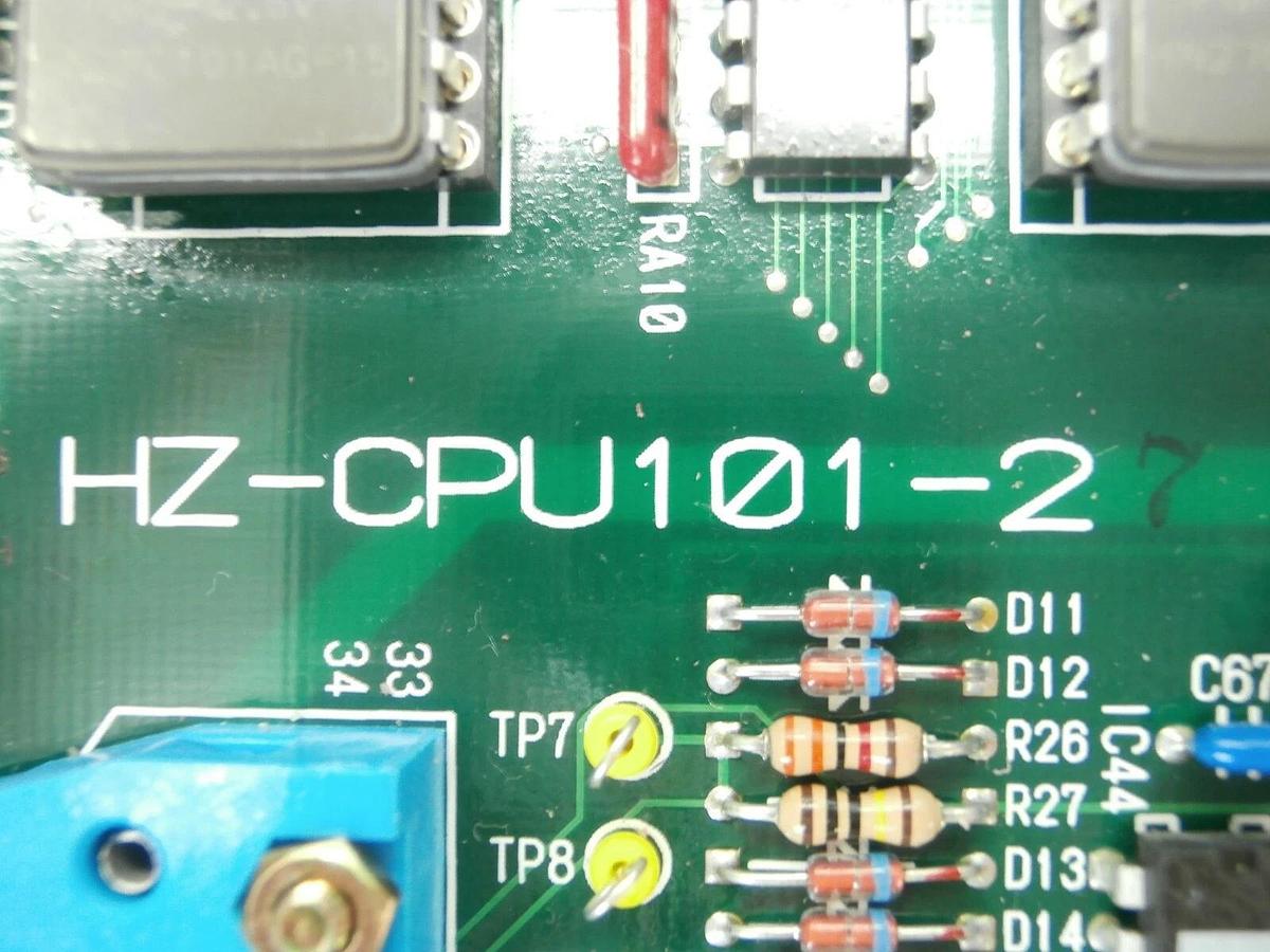 Used HD Hokuto Denko HZ-CPU101-27 CPU Processor Board PCB Card HZ-3000 Working Spare