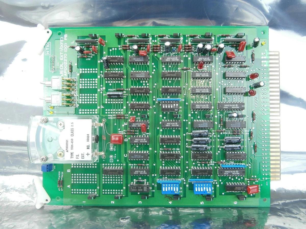 Used JEOL AP002270(00) Processor Board PCB Card EXT I/O(FE)PB JSM-6400F Used Working