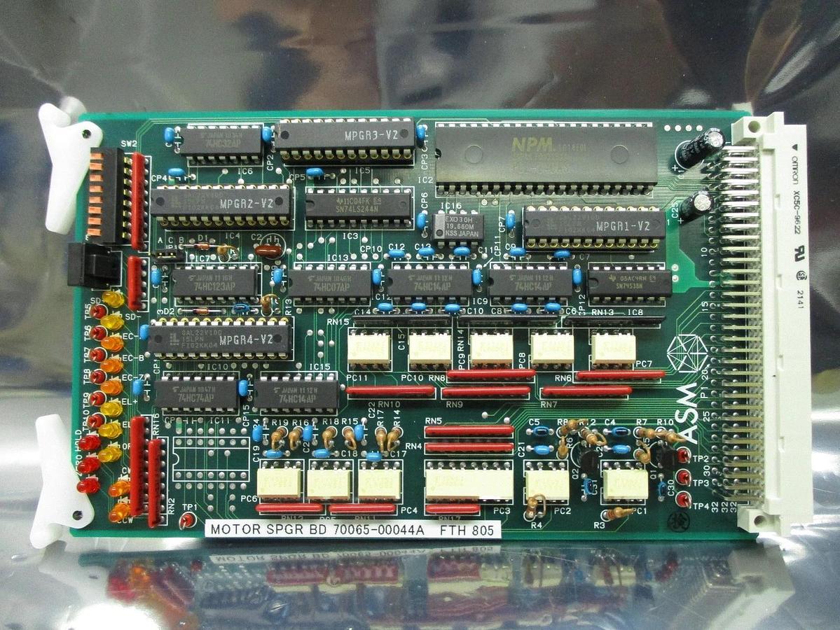 Used ASM Advanced Semiconductor Materials 70065-00044A Motor SPGR PCB Card Used