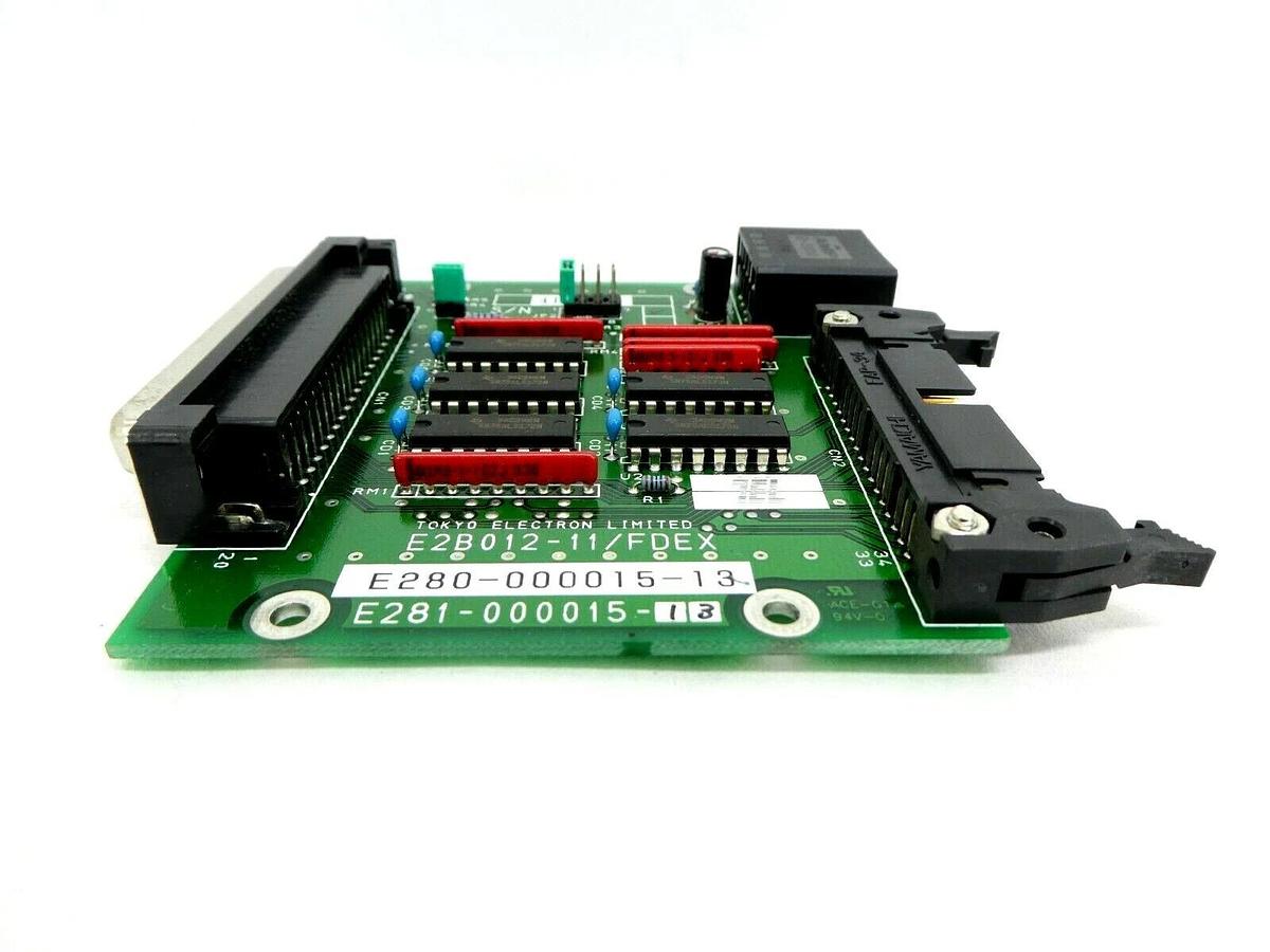 Used TEL Tokyo Electron E280-000015-13 Interface PCB E2B012-11/FDEX T-3044SS Spare
