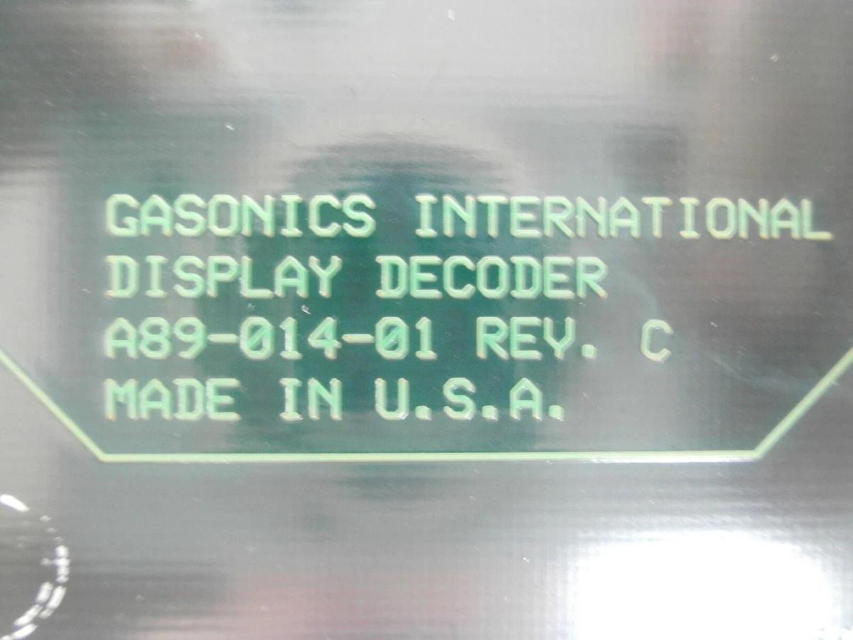 Used GaSonics 90-26090038 Display Decoder PCB A89-005-01 Aura A-2000LL Working Spare