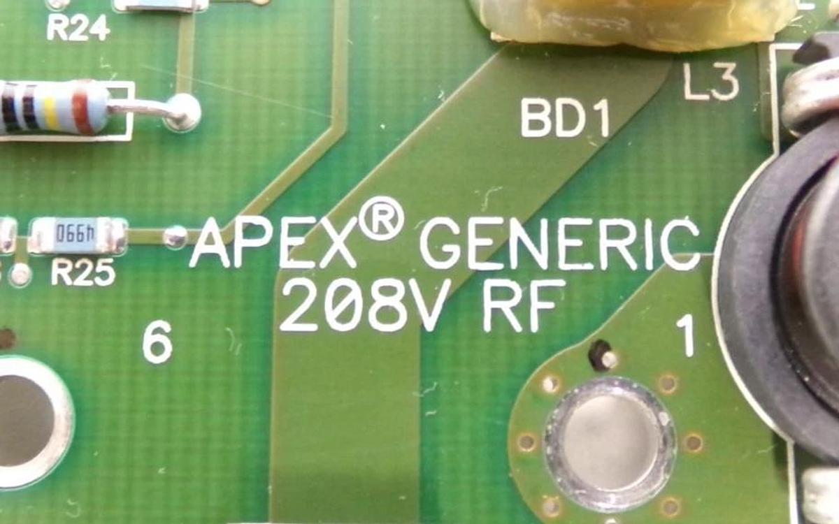 Used AE Advanced Energy 1310070 GENERIC 208V RF 2303262-B Apex 1513 Working