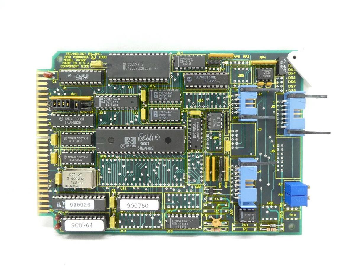 Used Technology 80 4322 Motor Control PCB Card B00046C KLA-Tencor 53-0012 Working