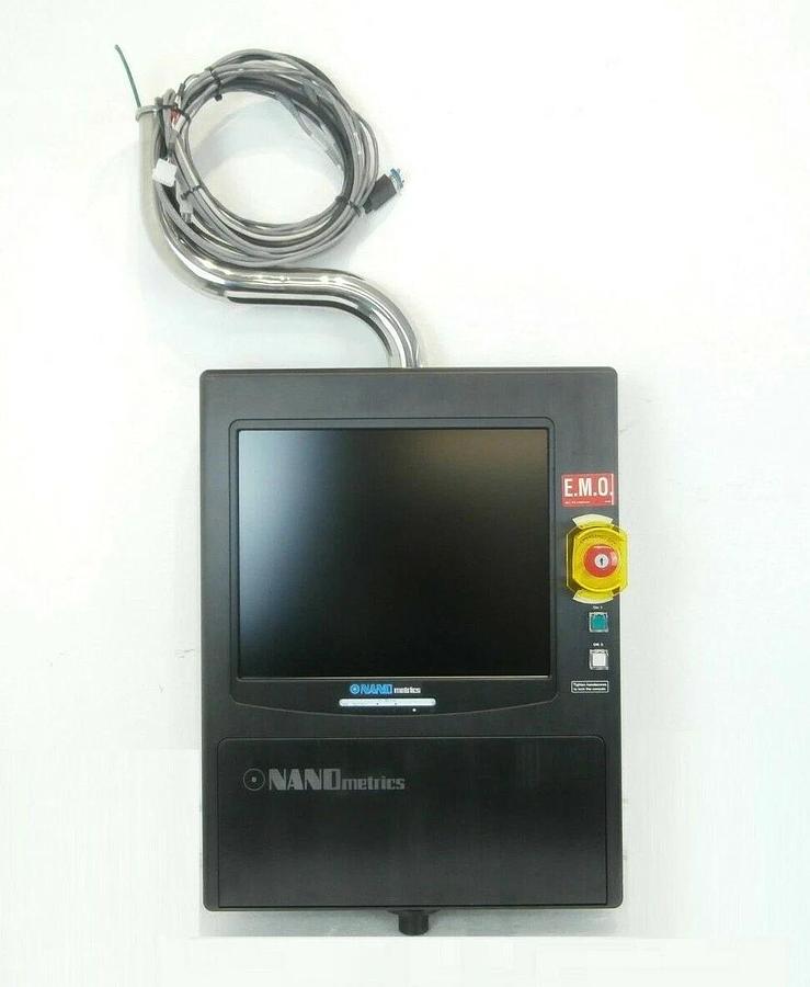 Used Nanometrics FLX Series Operator Interface Display Panel and Keyboard Working