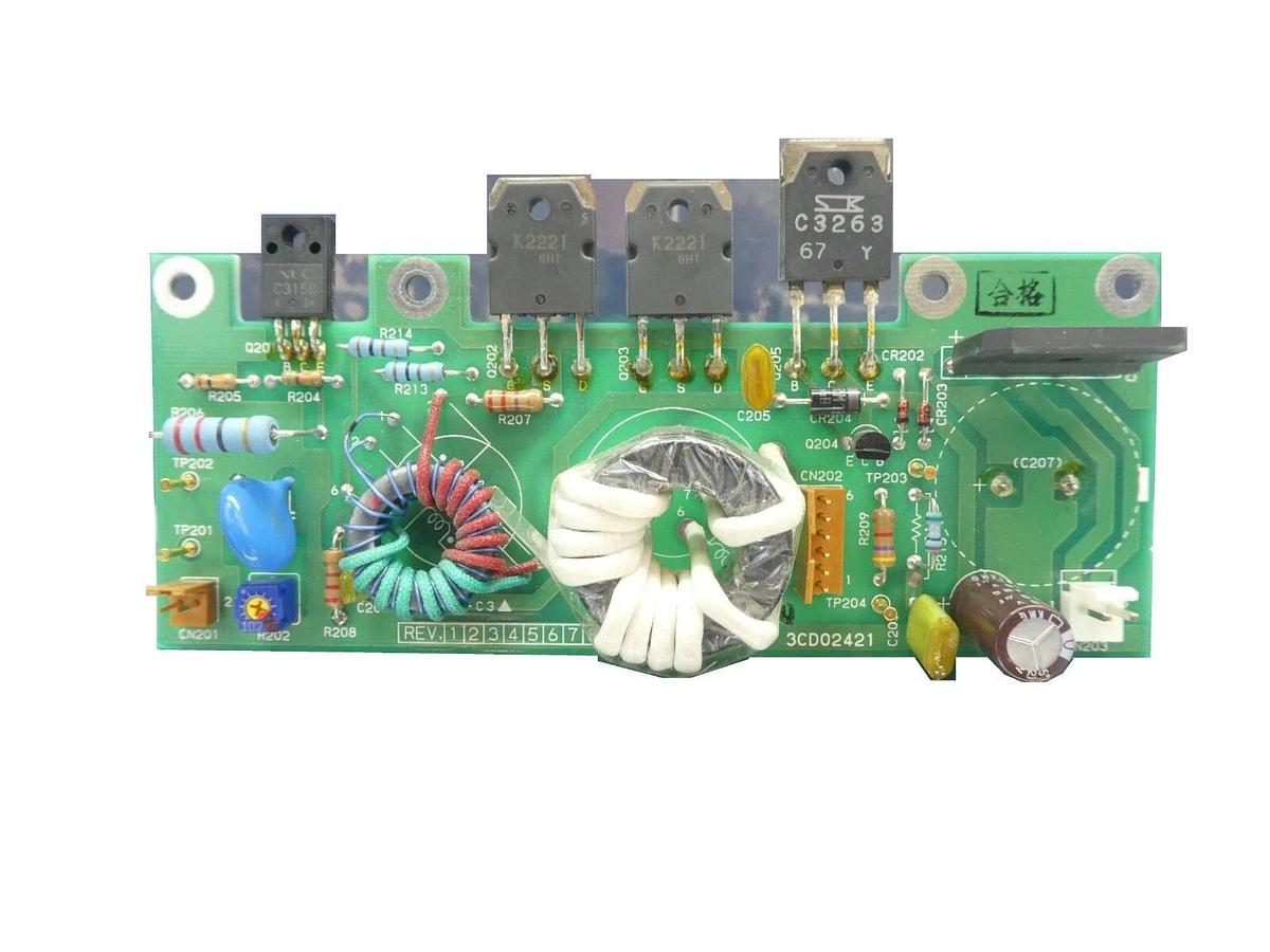 Used Hitachi Kokusai Denki 3CD02421 Electrolytic Capacitor PCB DRIV Mikro Sonic Spare
