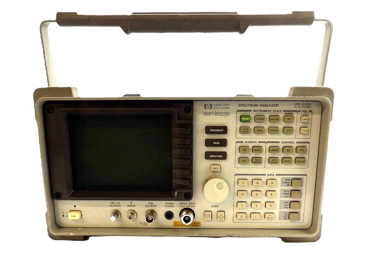 Used HP Hewlett-Packard 8562B Spectrum Analyzer 1kHz-2.9GHz 2.75-22GHz Spare Surplus