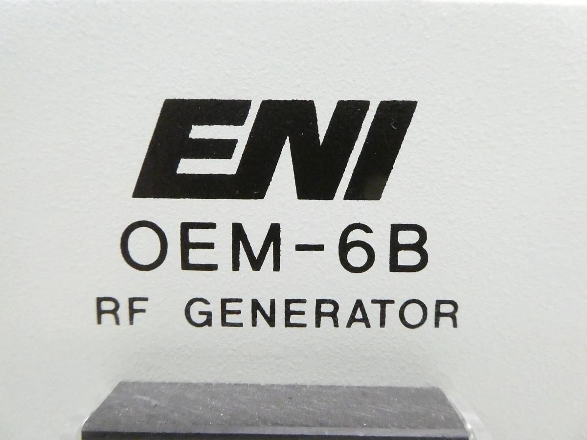 Used OEM-6B ENI Power Systems OEM-6B-01M3 RF Generator 650W @ 13.56MH Working Surplus