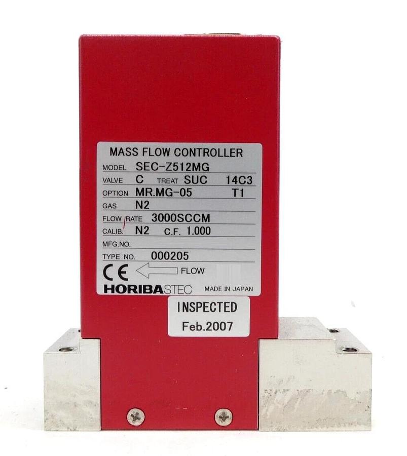 Used Horiba STEC Z500 Mass Flow Controller MFC SEC-Z512MG SEC-Z522MGN Lot of 5 Spare