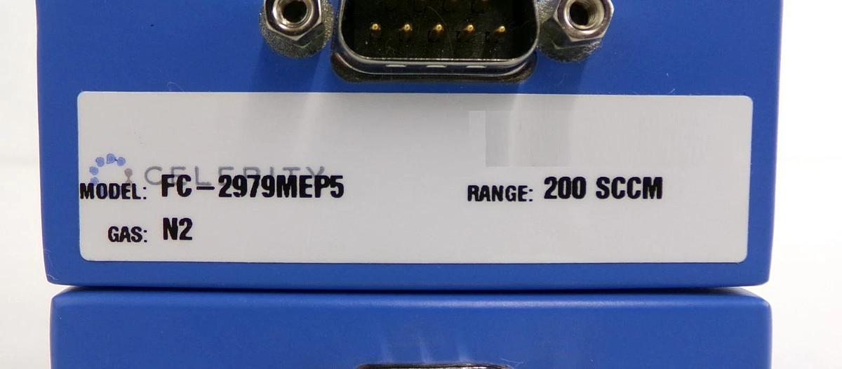 Used Celerity FC-2979MEP5 Mass Flow Controller N2 Ar Reseller Lot of 3 Working Spare