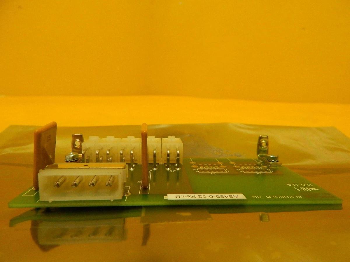 Used Alphasem AG AS485-0-02 Interface Board PCB AS485-0 Used Working
