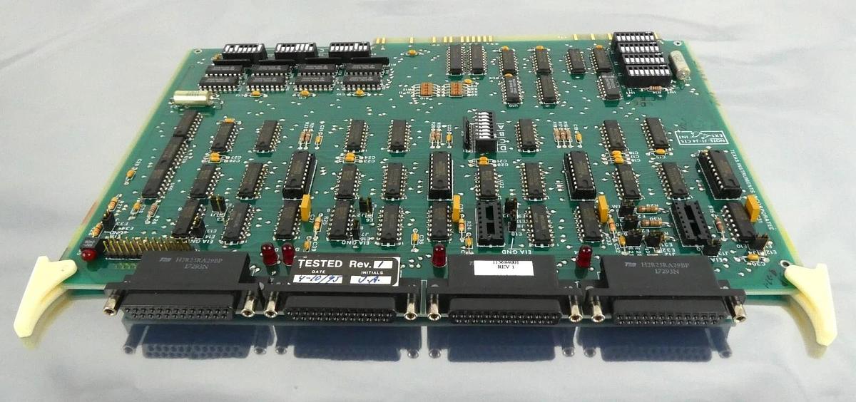 Used Texas Instruments 1600168-0001 Communcation Expander PCB Card 115684001 Working