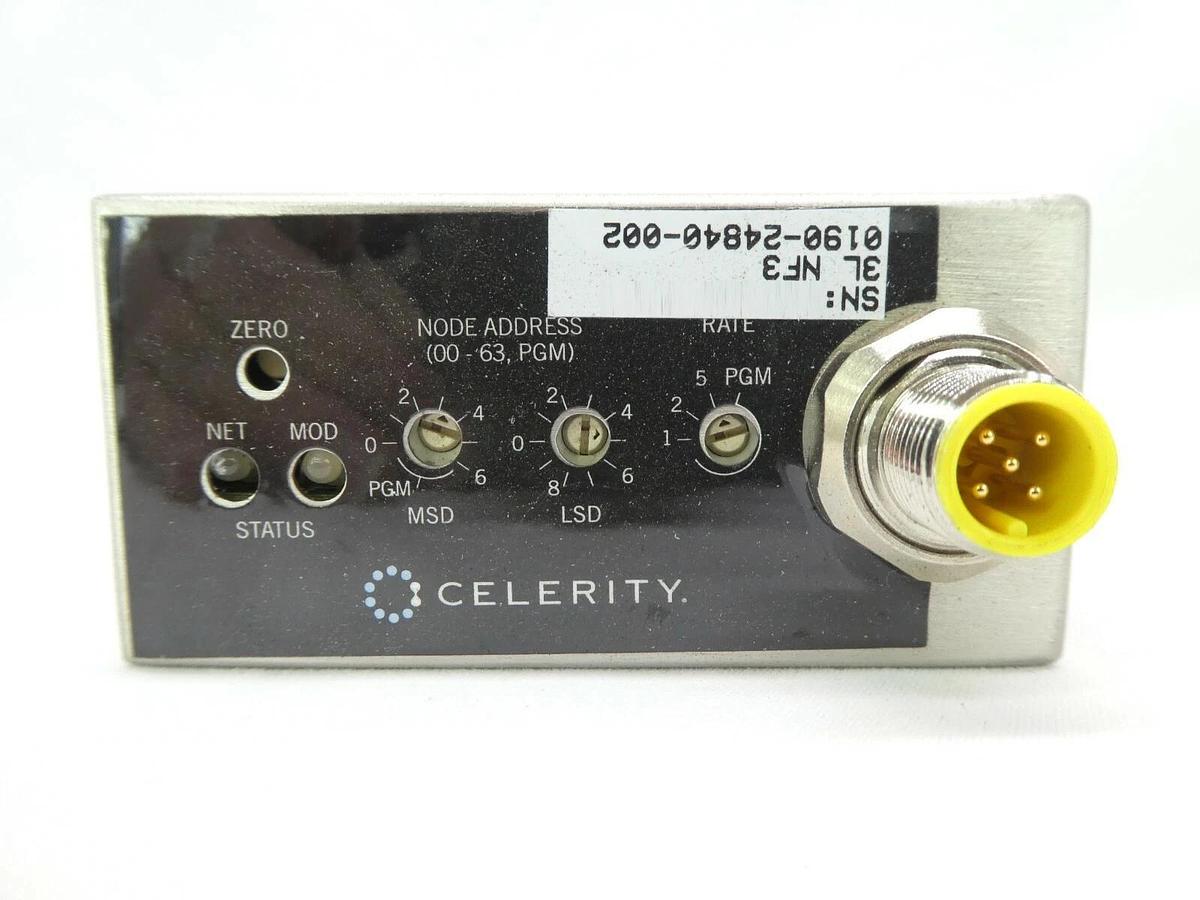 Used Celerity UFC-8165 Mass Flow Controller MFC AMAT 0190-24840 3L NF3 Working Spare