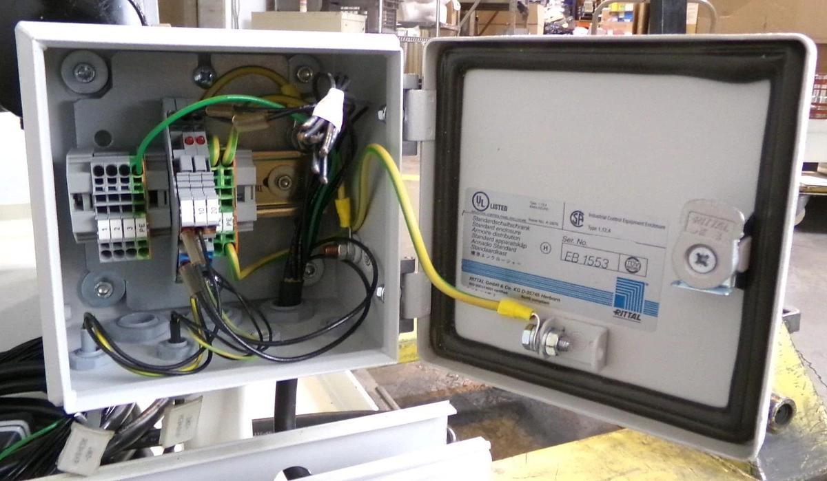 Used Busch RA 0165 D 5A3 ZZZZ Rotary Vane Vacuum Pump Spare Surplus