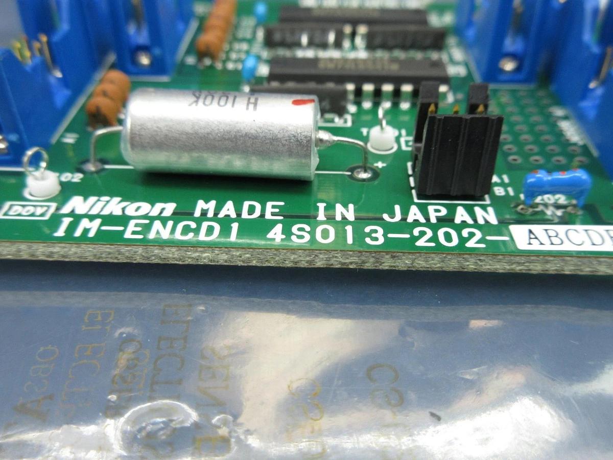 Used Nikon 4S013-202 Interface Encoder Board PCB IM-ENCD1 NSR-S202A Used Working