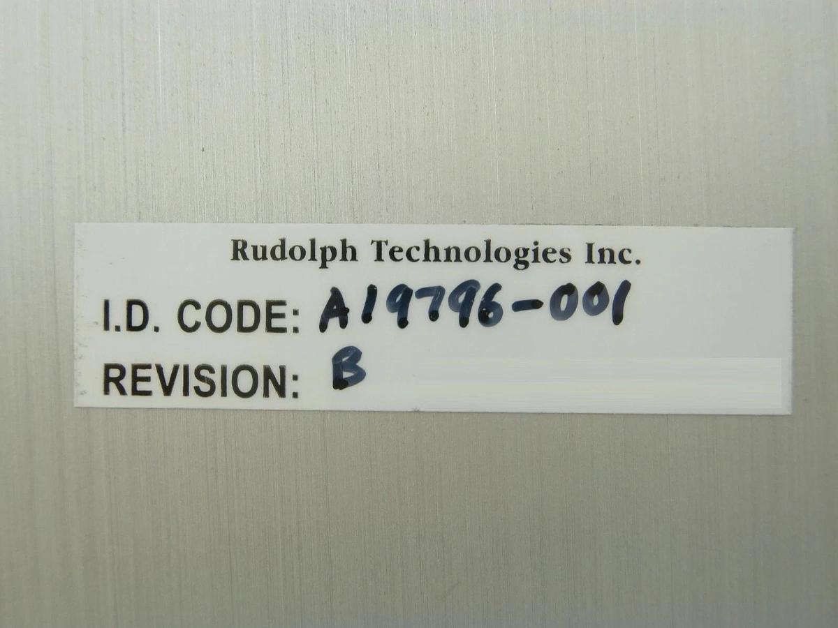 Used Rudolph Technologies A19796-001 UV Optics Assembly HC302-2510 A15032 Working