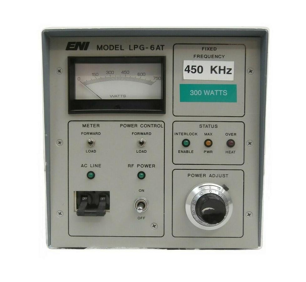 Used LPG-6AT ENI Power Systems LPG-6A-21051-51 RF Generator Tested Not Working