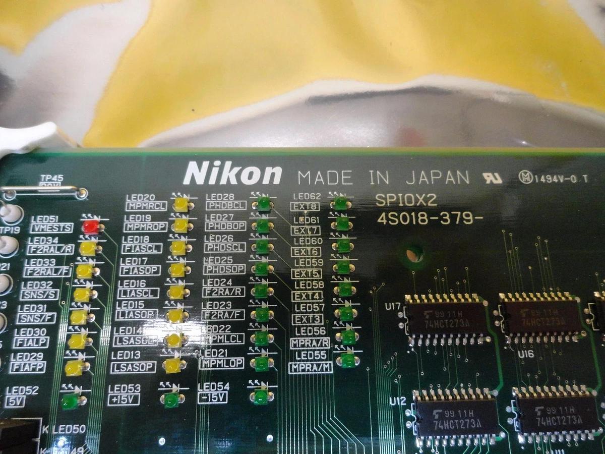 Used Nikon 4S018-379 Control Board PCB SPIOX2 NSR-S204B Non-Copper Used Working
