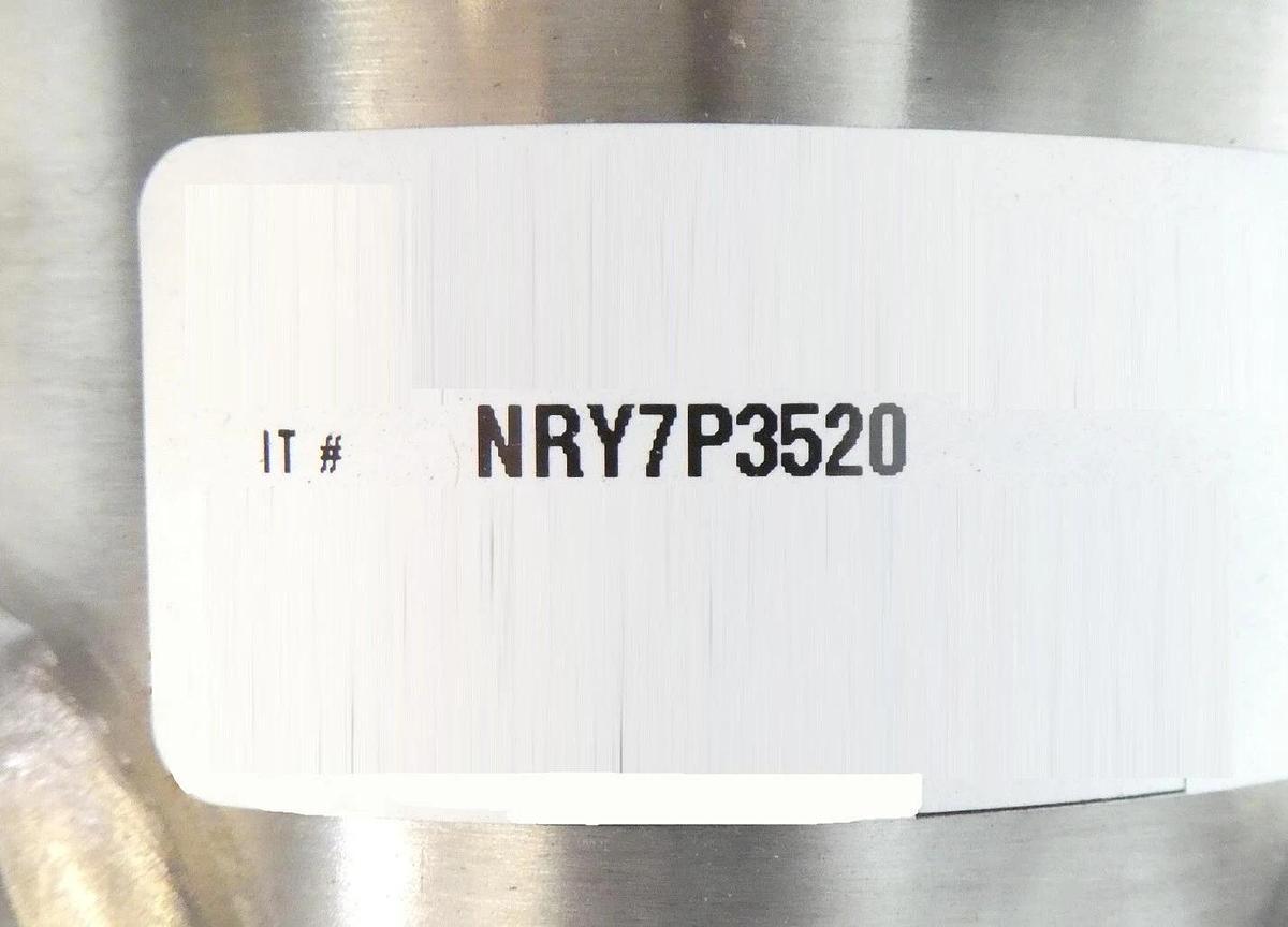 VAT Edwards B90000220 BGV Manual Gate Valve ISO-F 100 W/Bellow New Surplus