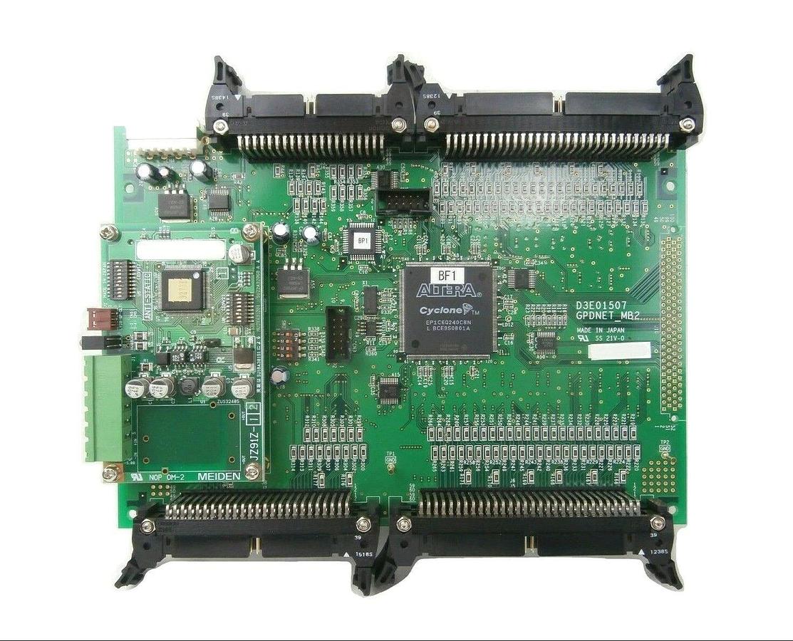 Used Meiden D3E01507 Interface PCB GPDNET_MB2 JZ91Z-12 Working Surplus
