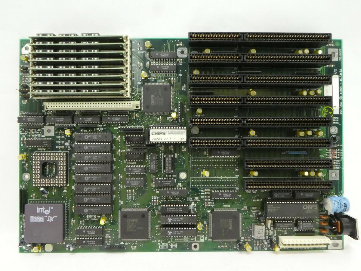 Used Electroglas Peak/DM - 386DX Motherboard PCB 4085x Horizon PSM Working Surplus