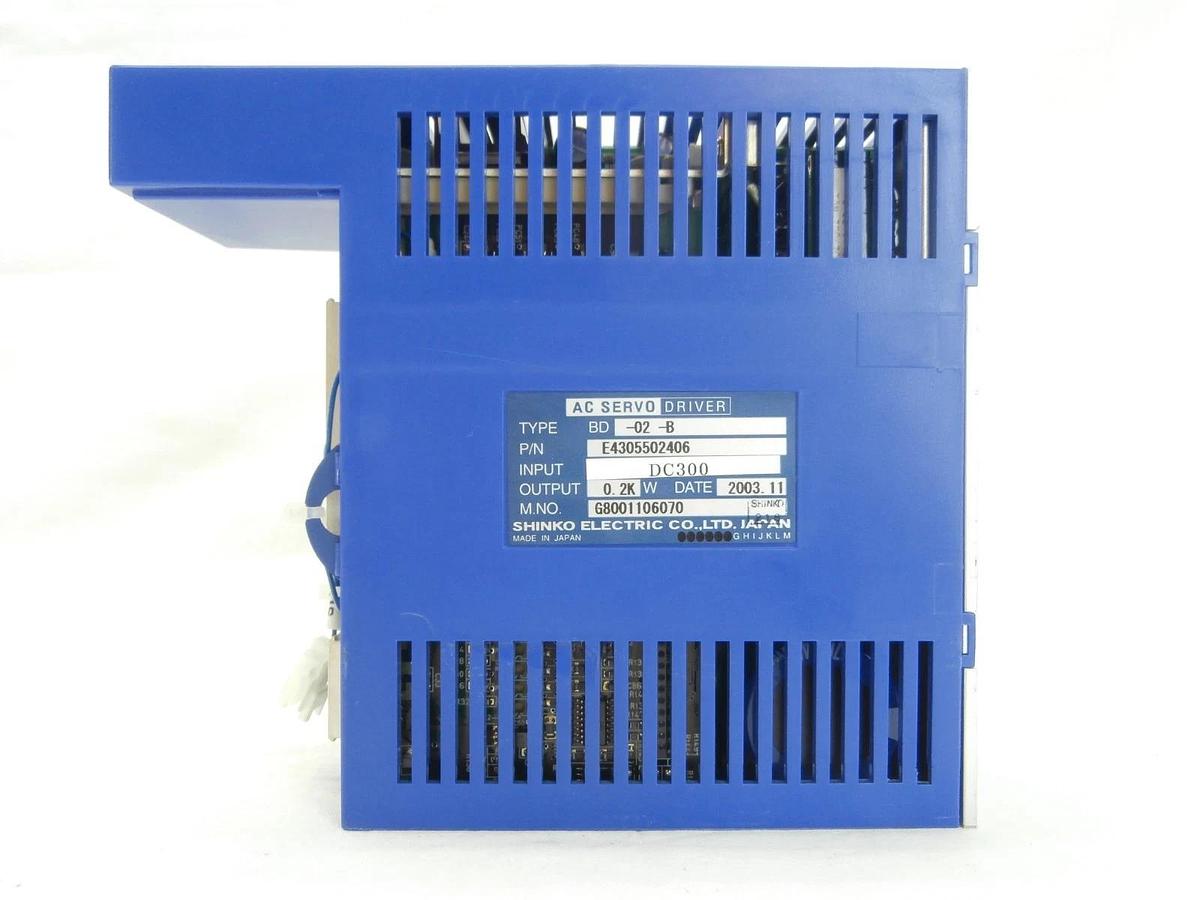 Used Shinko Electric E4305502406 Servo Driver BD-02-B Asyst Shinko VHT5-1-1 Working