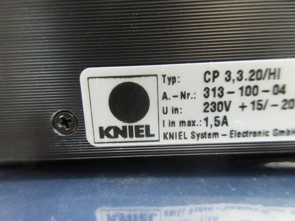 Used Kniel System-Electronic 313-100-04 .05 Power Supply Card PCB 4022.476.01091 Used