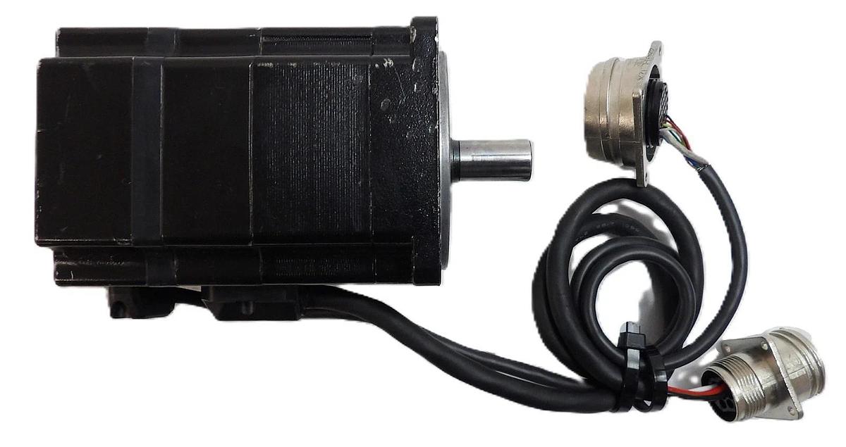 Used Sanyo Denki P50B07040HXS00M AC Servo Motor BL Super P5 Lot of 2 Working