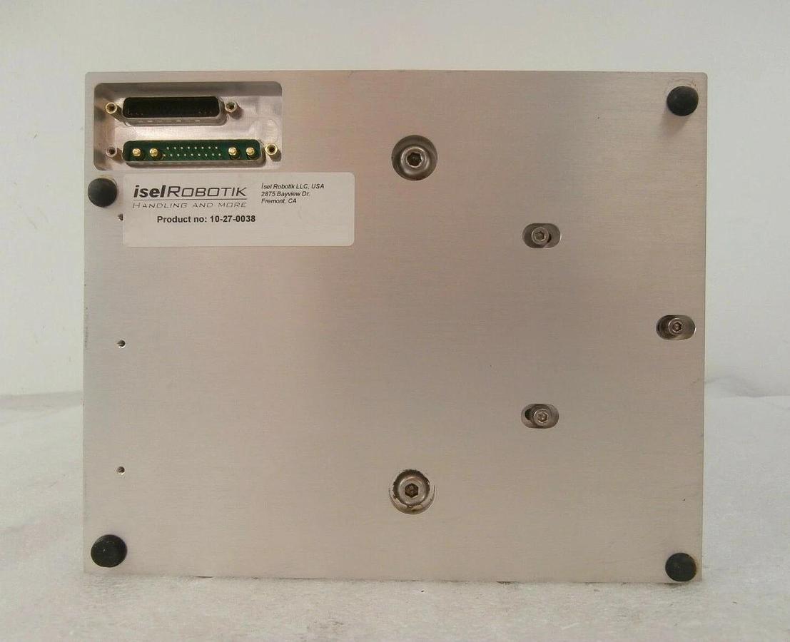 Used Isel Robotik 10-27-0038 7" Atmospheric Elevator Robot Tegal 80-055-717 Working