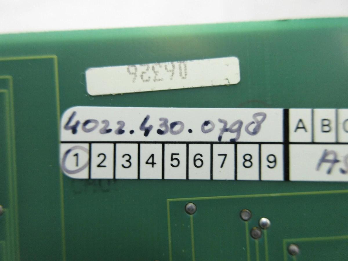 Used HP Hewlett-Packard 10746-60001 Processor PCB Card ASML 4022.430.0798 PAS Surplus